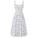 Scarlet Darkness Women 2026 Floral Corset Dress Summer Milkmaid Sundress