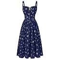 Scarlet Darkness Women 2026 Floral Corset Dress Summer Milkmaid Sundress