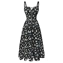 Scarlet Darkness Women 2026 Floral Corset Dress Summer Milkmaid Sundress