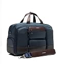 Scarters Terminal Travel Messenger Bag | for 16” Laptop | 34.8 litres | Water Resistant | Premium Nylon Fabric | Extra Spacious & Multicompartment | Sturdy Shoulder Strap and AirTag Pocket | Blue
