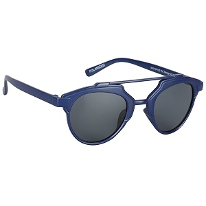 dolls n dudes collection unisex kids round shaped plastic frame amp lens polarized free size sunglasses with case