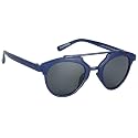 Dolls n Dudes Collection Unisex Kids Round Shaped Plastic Frame &amp; Lens Polarized Free Size Sunglasses With Case