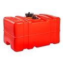 Scepter 12 Gallon Portable Marine Gas Can, Large Capacity Boat Fuel Tank