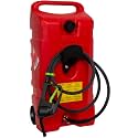 Scepter Duramax Flo ’N Go 14 Gallon Gas Caddy, 53 Liter Fuel Tank, Red