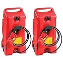 Scepter Flo N' Go Duramax Wheeled Container, Red, 14 Gallon, 2-Pack
