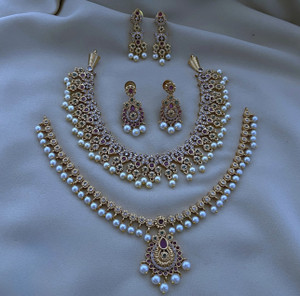 SCG Brass Multicolor Jewellery Set