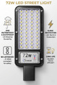 SCHEIN Street Light LED 72W White Non-Solar