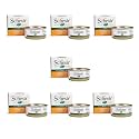 Schesir 51% Chicken Fillet with Aloe in Jelly Canned Wet Dog Food - 150g Each - Pack of 7