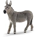 Schleich Farm World - Donkey Toy Figurine - Kids Ages 3+ | 13772