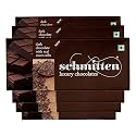 Schmitten Luxury Dark Chocolate Box, Flavor- Cocoa Nibs Combo - 6 x 70 grams Bars (420 grams) | Premium Gift Pack for Family and Special Occasions | Made with Rich Cocoa Butter
