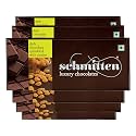 Schmitten Luxury Dark Chocolate Box, Flavor- Sprinkled with Raisin, Combo - 6 x 70gram Bars (420gram) | Premium Gift Pack for Family and Special Occasions | Made with Rich Cocoa Butter