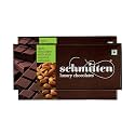 Schmitten Luxury Dark Chocolate Box, Flavor- Rich Roasted Almond - 3 x 70 grams Bars (210 grams) | Premium Gift Pack for Family and Special Occasions | Made with Rich Cocoa Butter