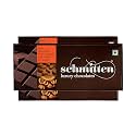 Schmitten Luxury Dark Chocolate Box, Flavor- Almond And A Twist Of Orange Combo - 3 x 70 grams Bars (210 grams) | Premium Gift Pack for Family and Special Occasions | Made with Rich Cocoa Butter