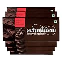 Schmitten Luxury Intense Dark Chocolate Box Combo - 6 x 70 grams Bars (420 grams) | Premium Gift Pack for Family and Special Occasions | Made With Rich Cocoa Butter