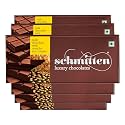 Schmitten Luxury Milk Chocolate Box, Flavor- Crunchy Rice Crispies, Combo - 6 x 70gram Bars (420gram) | Premium Gift Pack for Family and Special Occasions | Made with Rich Cocoa Butter