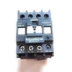 schneider electric lc1e0910 power contactor - etvs 25a 1no 3 pole ac control grey 18 x 5 x 5 cm