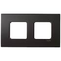 Schneider Electric Opale-4 Module Grid and Cover Plate, Solid Black (Pack of 10)