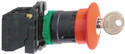 Schneider Electric XB5AS442N - Emergency switching off push button, plastic, red XB5AS442N - Emergency switching off push button, plastic, red Two Pin Plug (Grey)