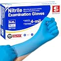 Schneider Nitrile Gloves, Gloves Disposable Latex Free, Powder Free