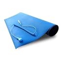 SCHOFIC 3-Layer 2 MM Anti-Static ESD Safe PVC Mat with Wrist Band & Button on All Four Corner (1.5Ft X 2Ft)