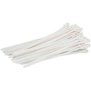 schofic cable zip ties heavy duty 450 mm size 18 inch ultra strong plastic polyamide wire ties with 49 pounds tensile strength nylon tie wraps with 48 mm width 1000 white