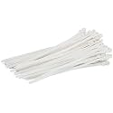 SCHOFIC Cable Zip Ties Heavy Duty 450 MM [Size 18 INCH], Ultra Strong Plastic [Polyamide] Wire Ties with 49 Pounds Tensile Strength, Nylon Tie Wraps with 4.8 MM Width (500, WHITE)