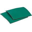 SCHOFIC Green Desktop Anti-Static ESD Table Mat &amp; Grounding Rubber Mat with a Wrist Strap and a Grounding Cord for Phone PC Tablet Repair -Green (2.5 FEET LENGTH, 1.5 FEET BREADTH)