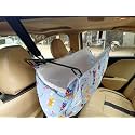 Schola Cotton juhla for Carr with Zipper and Net | Comfortable for Long Car Rides | Travelling juhla I Travelling Juhla I Car Hanging Juhla/palna I Multicolor
