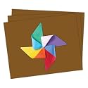 School Smart Railroad Poster Board Paper, 22 x 28 Inches, 4-Ply, Brown, Pack of 25