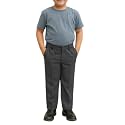 School Uniform Dark Grey Trousers for Boys and Girls, Formal Regular-Fit School Pants, Comfortable, Durable Fabric for Daily School Wear. 3-4 Years