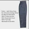 School Uniform Trousers for Boys and Girls, Formal Regular-Fit School Pants, Comfortable, Durable Fabric for Daily School Wear.
