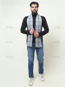 schp striped men muffler