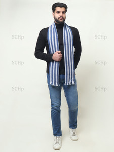 schp striped men muffler