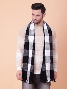 schp striped men muffler