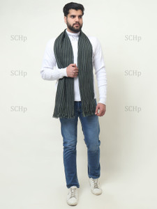 schp striped men muffler