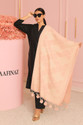 SCHp Wool Printed Women Shawl (Pink)