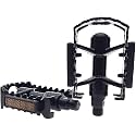 Schrodinger 50089 Bicycle Cycle Cycling Black Alloy Pedals 9/16" Inch for MTB Road BMX Lightweight 340gms
