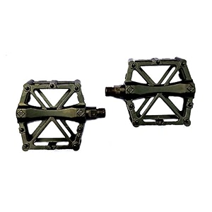 50091 aluminium alloy mtb cycle road bike bicycle flat pedals 91634