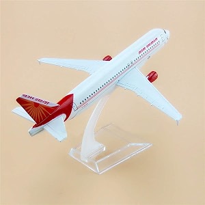 schubert only for display diecast aeroplane scale model size-16 cm x 14 cm air india