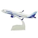 SCHUBERT only for Display Diecast Aeroplane Scale Model Size -16 cm X 14 cm (Indigo Airlines)