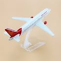 SCHUBERT only for Display Diecast Aeroplane Scale Model Size-16 cm X 14 cm (Air India)