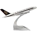 SCHUBERT only for Display Diecast Aeroplane Scale Model Size -16 cm X 14 cm (Singapore Airlines),multicolor