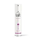 Schwarzkopf TAFT Classic Hair Spray For Long Lasting Hold and Protection, Hold 3 Lasts 24 hours, Protects From Wind And Humidity, No Stickiness, Easy To Brush Out, For Salon Like Finish, 250Ml