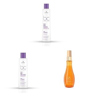schwarzkopf professional bonacure frizz away shampoo conditioner amp ultime argan finishing oil