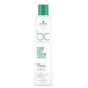 schwarzkopf professional bonacure volume boost shampoo with creatine  for fine hair