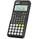 991MS 401 Functions 2-Line Display Desktop Calculator with Sliding Cover