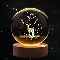 SCILLA 3D Moon Crystal Ball Night lamp