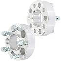 SCITOO 2 pcs 5LUG 1.5 inch Wheel Spacers Adapters 5x4.5 with 14x1.5 Studs