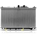 SCITOO Engine Cooling Radiator compatible with 1990-1993 Honda Accord 2.2L