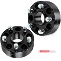 SCITOO 2pc 5x4.75 Wheel Spacers 2 inch for Chevy/for Cadillac Black 66.9mm